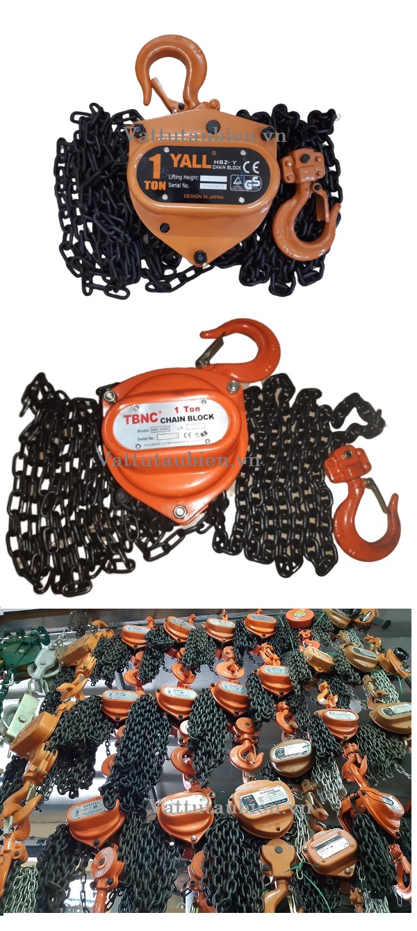 SpurGear Chain Hoist Vật Tư Tàu Biển