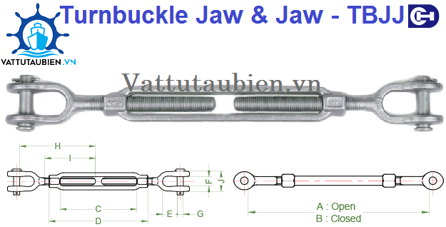 Turnbuckle Jaw & Jaw-Daichang