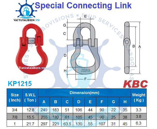 Khóa Nối Xích Đặc Biệt
