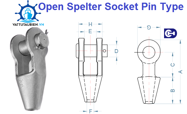 Wire Rope Socket Open Type