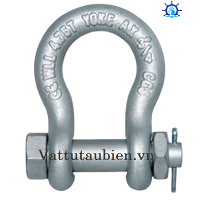 Forged Carbon Anchor Shackle With Bolt Pin