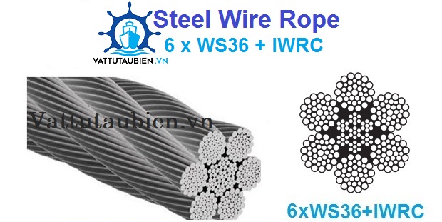 Cáp Thép Cấu Trúc 6×36 IWRC