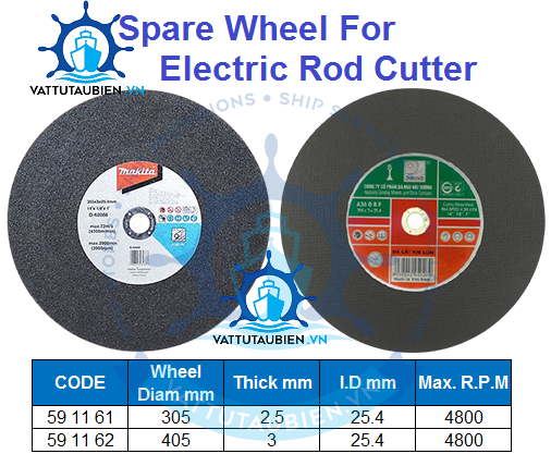 Spare Wheels For Electric Rod Cutter