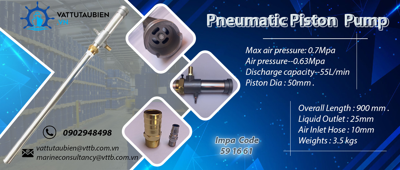 Pneumatic Piston Pump