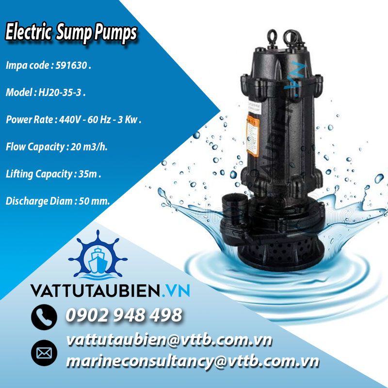 Electric Sump Pump 440V -60Hz