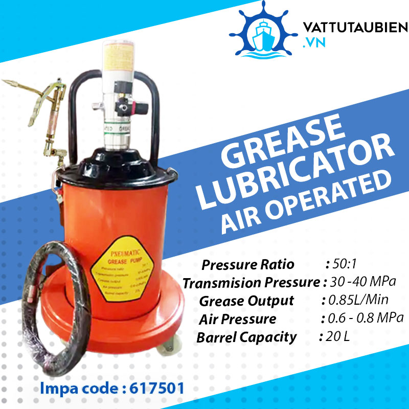 Grease Lubricators Air Operated 