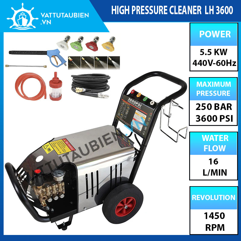 High Pressure Cleaners Electric 440V 60Hz