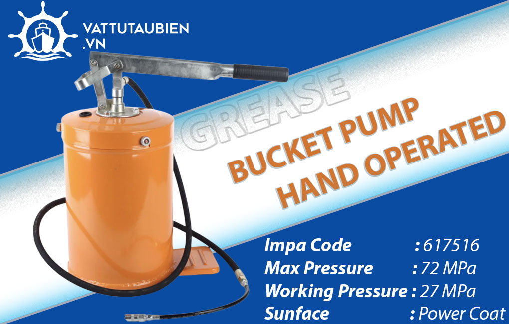 Grease Bucket Pumps Hand Operated