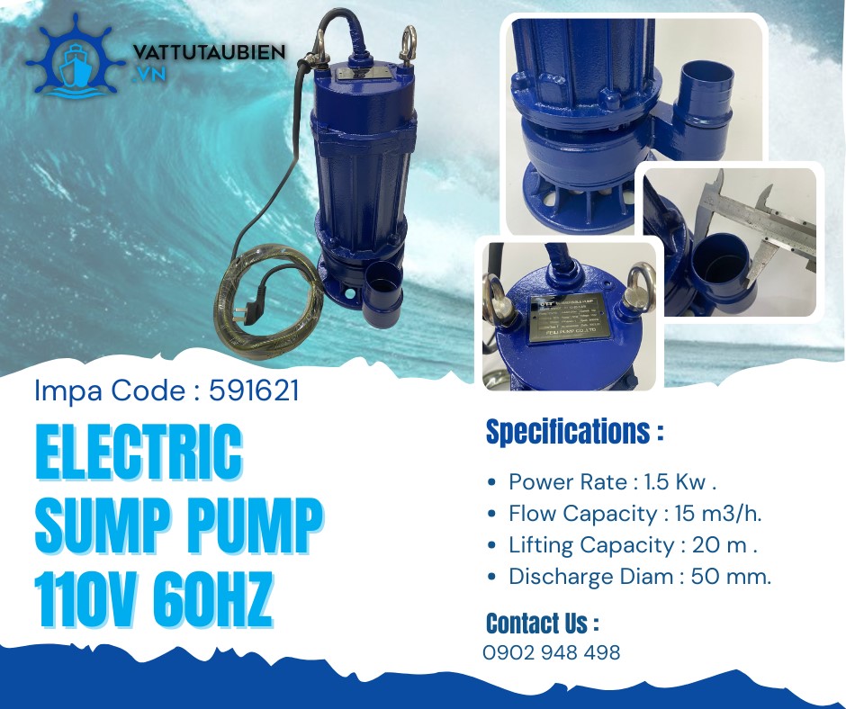 Electric Sump Pump 110V 60Hz